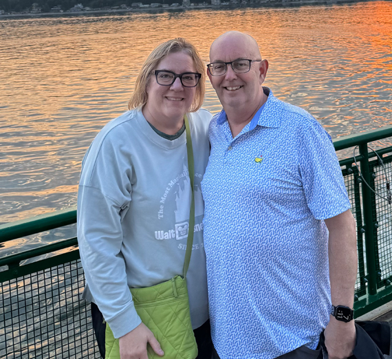 El presidente McCulloh en su oficina.